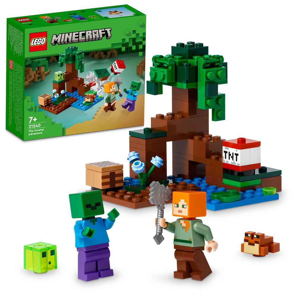 LEGO Minecraft 21240 The Swamp Adventure eBay