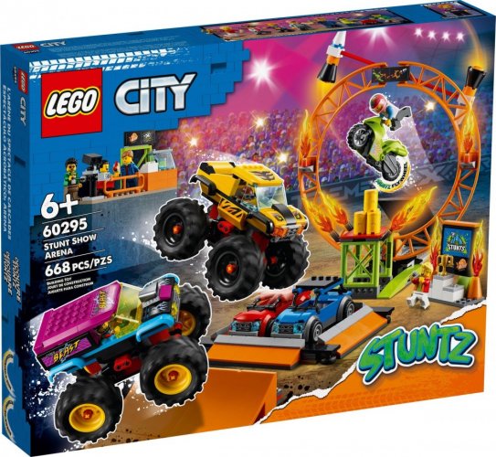LEGO® City 60295 L'arène de spectacle des cascadeurs