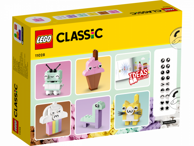 LEGO® Classic 11028 Kreatywna zabawa pastelowymi kolorami