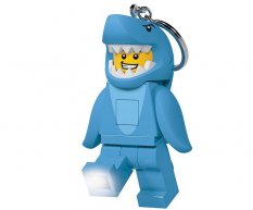 LEGO Iconic Shark Man świecąca figurka
