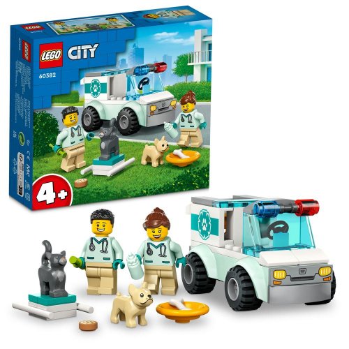 LEGO® City 60382 Dierenarts reddingswagen