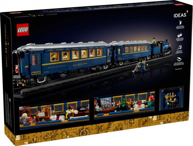 LEGO® Ideas 21344 Il treno Orient Express