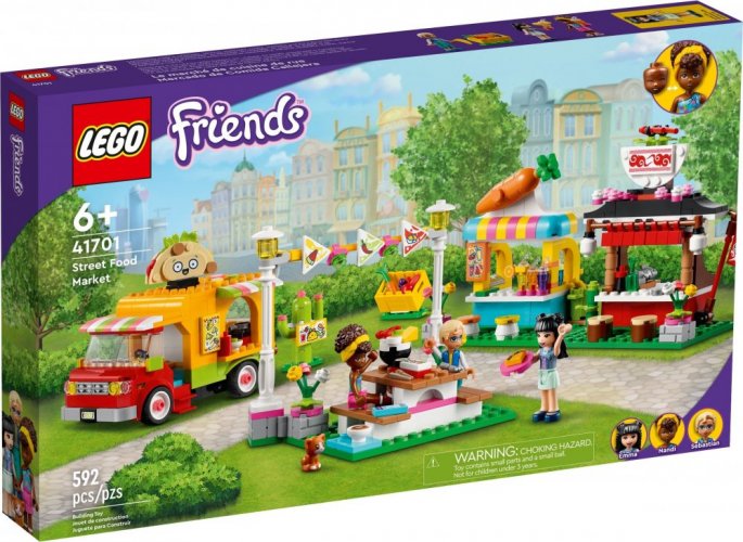 LEGO® Friends 41701 Street Food piac