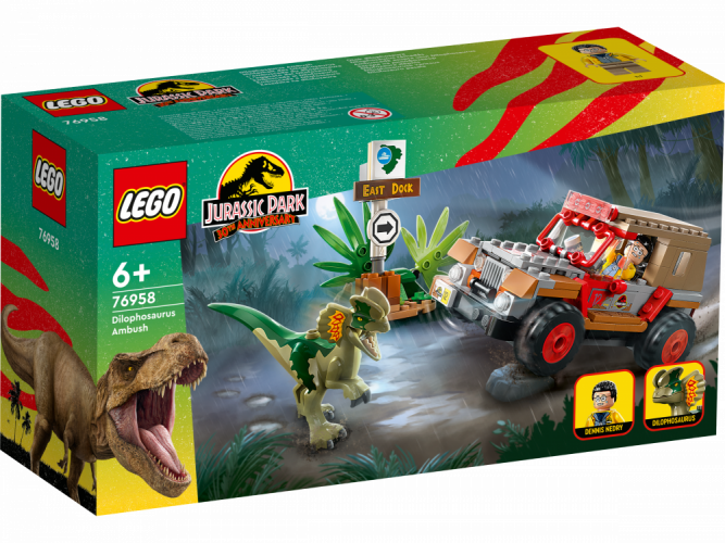 LEGO® Jurassic World™ 76958 Zasadzka na dilofozaura