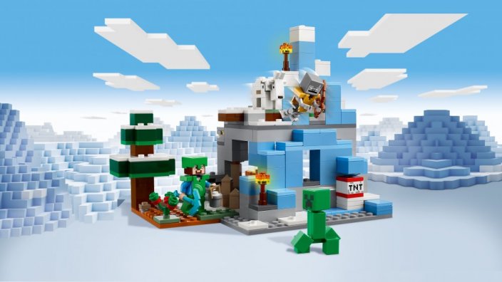 LEGO® Minecraft® 21243 Les pics gelés