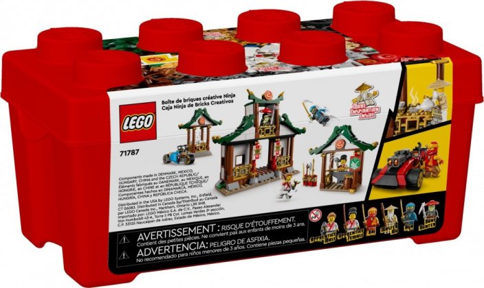 LEGO® Ninjago® 71787 Tvorivý nindžovský boxík