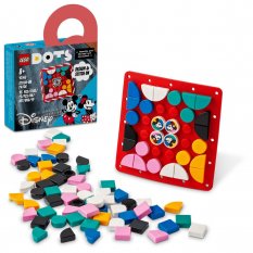 LEGO® DOTS 41963 Mickey Mouse y Minnie Mouse: Parche para Coser