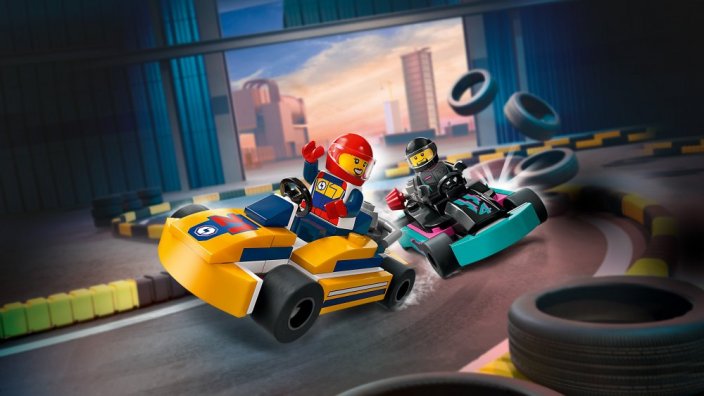 LEGO® City 60400 Gokarter och racerförare