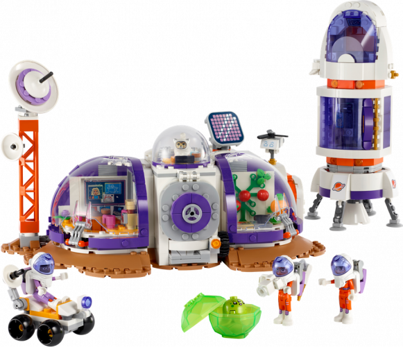 LEGO® Friends 42605 Base spaziale su Marte e razzo