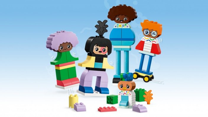 LEGO® DUPLO® 10423 Oameni construibili cu emoții mari