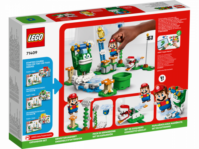 LEGO® Super Mario™ 71409 Maxi-Spikes Wolken-Challenge – Erweiterungsset