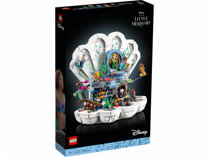 LEGO® Disney™ 43225 Królewska muszla Małej Syrenki