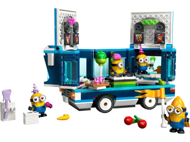 LEGO®  Despicable Me 4 75581 Imprezowy autobus minionków