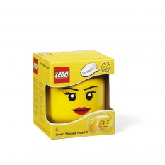 LEGO® Pojemnik głowa (rozmiar S) - dziewczyna