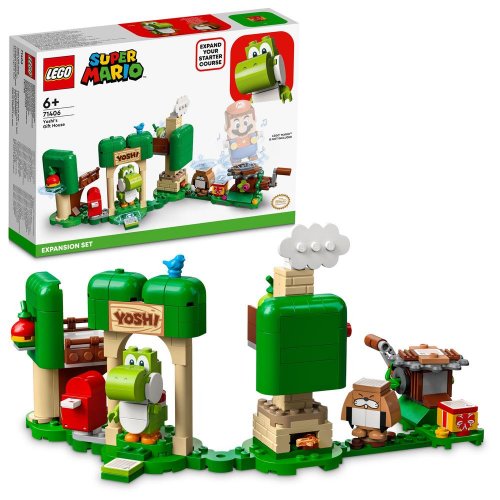 LEGO® Super Mario™ 71406 Ensemble d’extension La maison cadeau de Yoshi
