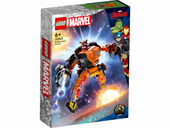 LEGO® Marvel 76243 Armatura Mech Rocket