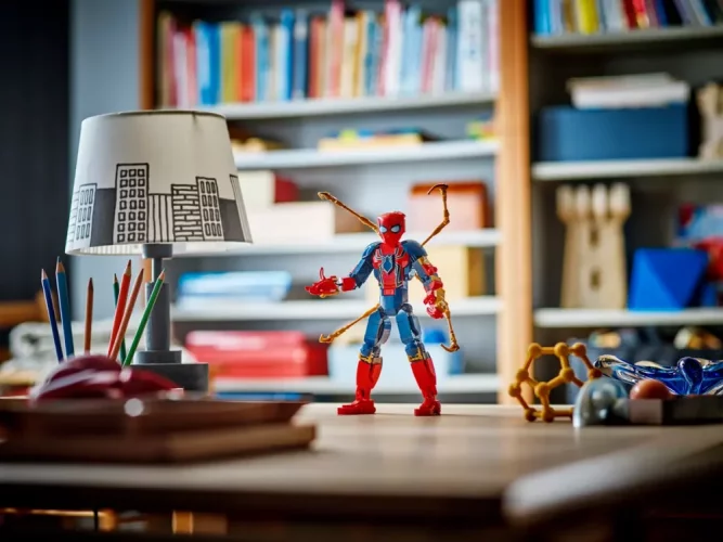 LEGO® Marvel 76298 Figurine d’Iron Spider-Man à construire
