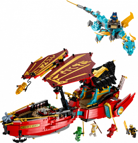 LEGO® Ninjago® 71797 A Sors Adománya - versenyfutás az idővel