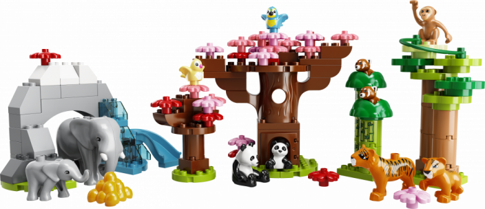 LEGO® DUPLO® 10974 Animaux sauvages d’Asie