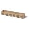 LEGO® suporte de madeira para livros (carvalho - tratado com sabão)