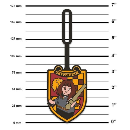 LEGO® Harry Potter bagagelabel - Hermelien Granger