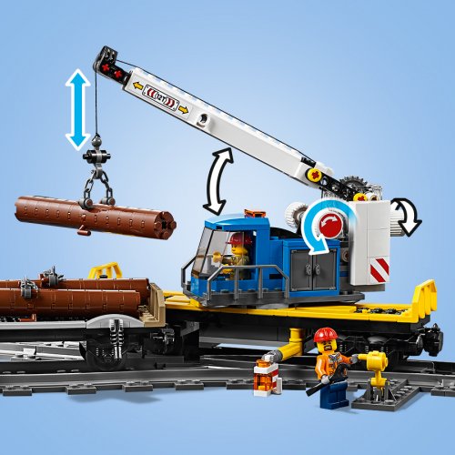 LEGO® City 60198 Nákladný vlak - poškodený obal