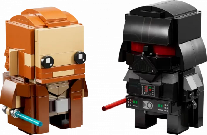 LEGO® BrickHeadz 40547 Obi-Wan Kenobi™ y Darth Vader™
