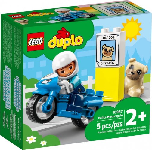 LEGO® DUPLO® 10967 La moto de police