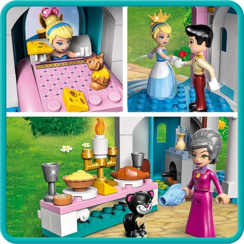 LEGO® Disney™ 43206 Zamek Kopciuszka i księcia z bajki