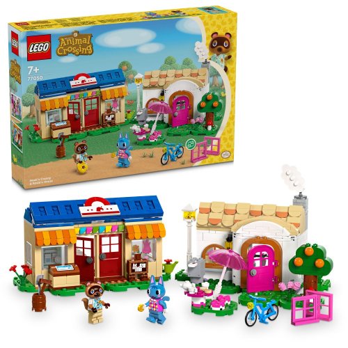 LEGO® Animal Crossing™ 77050 Boutique Nook et maison de Rosie