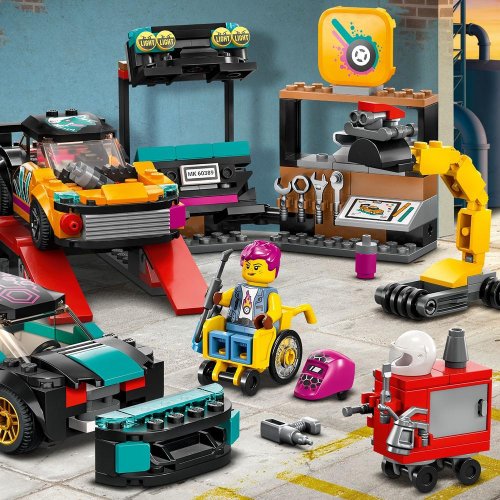 LEGO® City 60389 Egyedi autók szerelőműhelye
