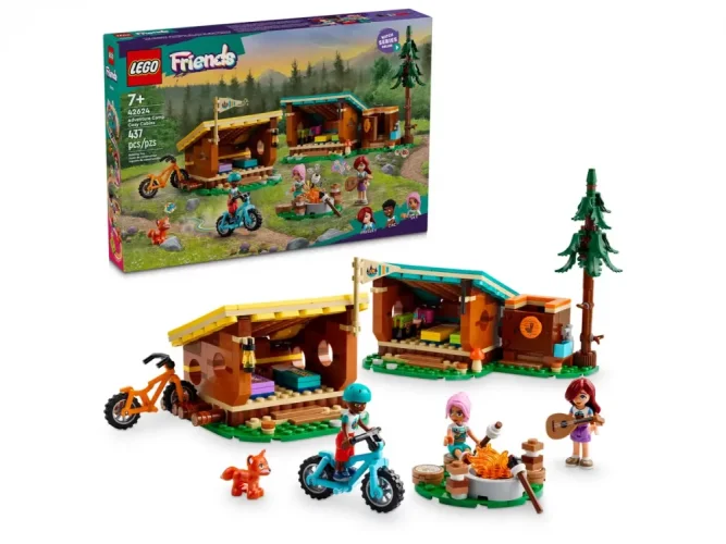 LEGO® Friends 42624 Útulné chatky na dobrodružném táboře