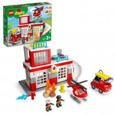LEGO® DUPLO® 10970 Remiza strażacka i helikopter