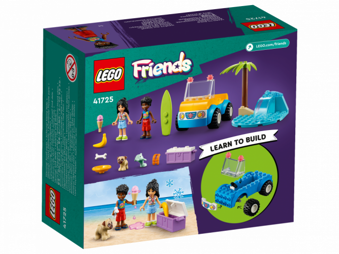 LEGO® Friends 41725 La journée à la plage en buggy