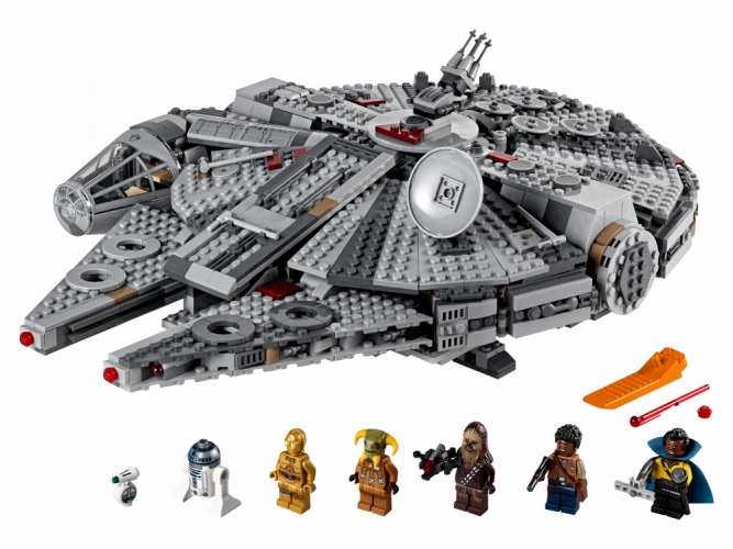LEGO® Star Wars™ 75257 Sokół Millennium™
