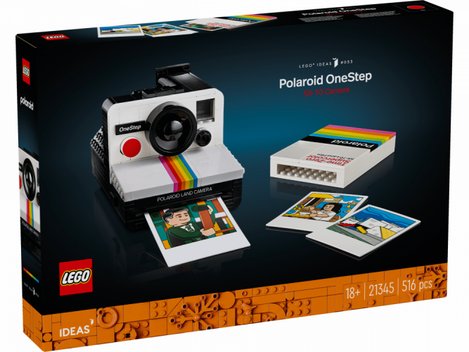 LEGO® Ideas 21345 Appareil Photo Polaroid OneStep SX-70