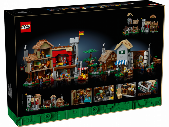 LEGO® Icons 10332 Piazza della città medievale