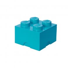 LEGO® Úložný box 4 - azúrová