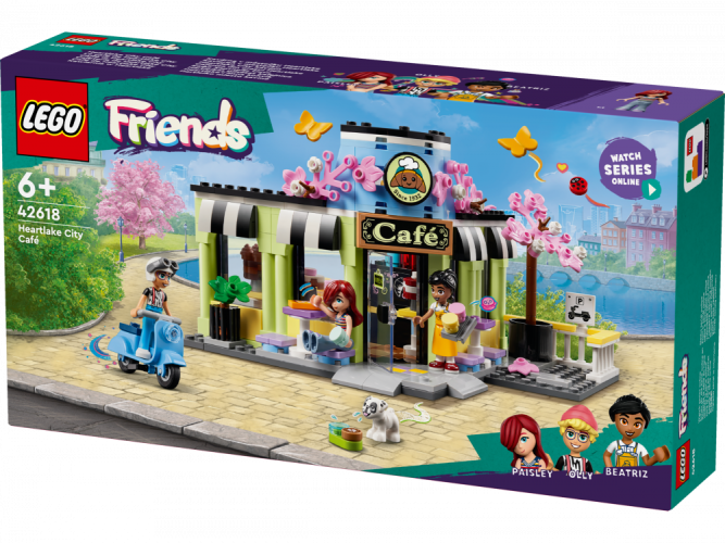 LEGO® Friends 42618 Cafenea din orașul Heartlake
