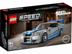 LEGO® Speed Champions 76917 Nissan Skyline GT-R (R34) Mai furios, mai iute