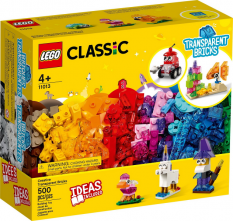 LEGO® Classic 11013 Kreatywne przezroczyste klocki