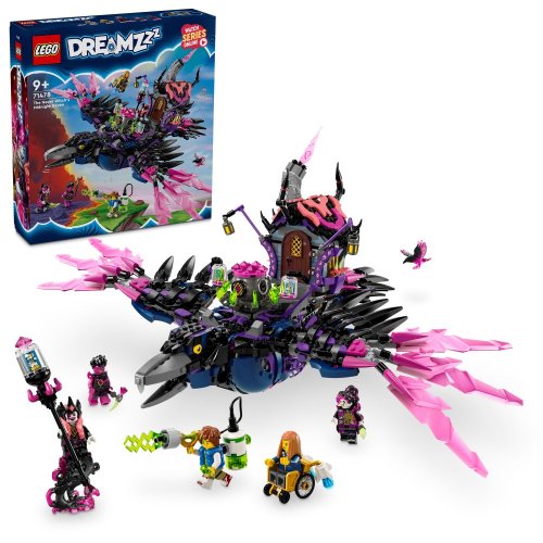 LEGO® DREAMZzz™ 71478 A Sötét boszorkány és az Éjféli holló