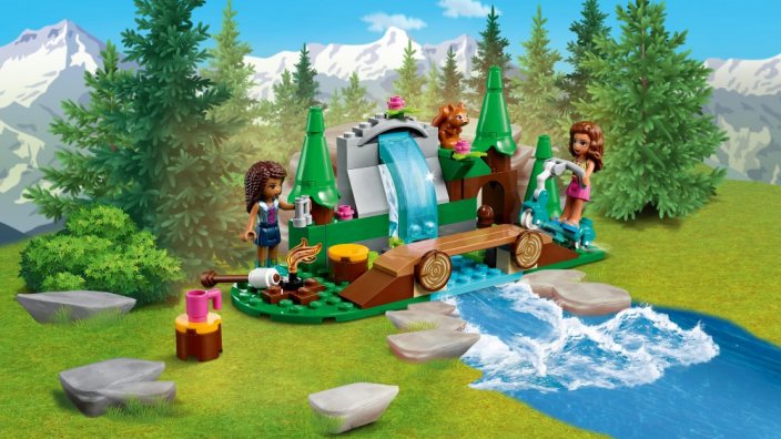 LEGO® Friends 41677 Waterval in het bos