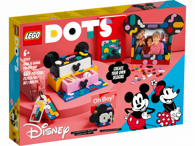 LEGO® DOTS 41964 Micky & Minnie Kreativbox zum Schulanfang