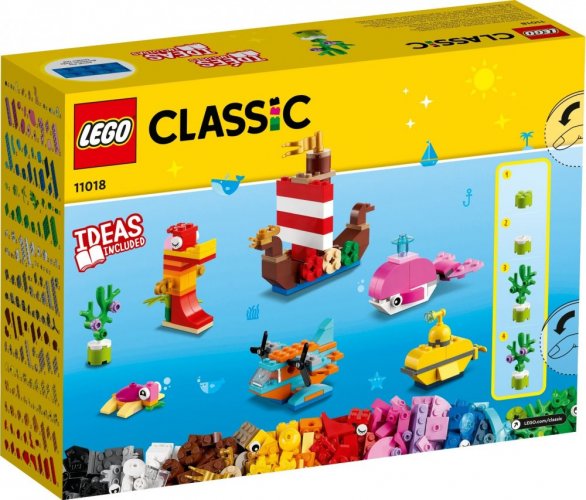 LEGO® Classic 11018 Kreatív óceáni móka
