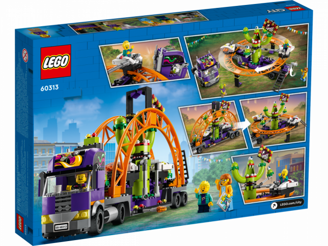 LEGO® City 60313 Le manège de l’espace sur son camion