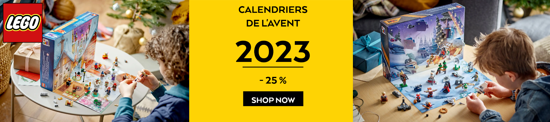 Calendriers de l'Avent 2023 LEGO® | KITSTORE.fr