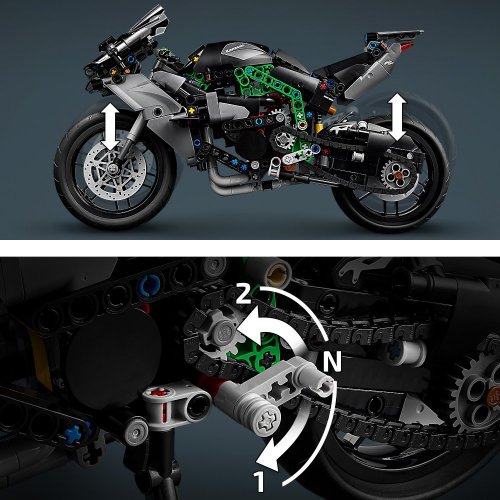 LEGO® Technic 42170 Motocykl Kawasaki Ninja H2R
