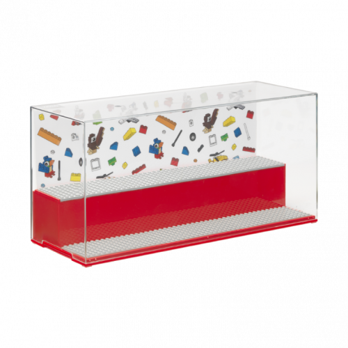LEGO ICONIC Pudełko na gry i kolekcjonerskie - czerwone