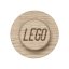 LEGO® fából készült falikar, 3 db (tölgyfa - szappanos)